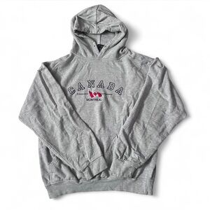 Gray Canada Montreal Hoodie